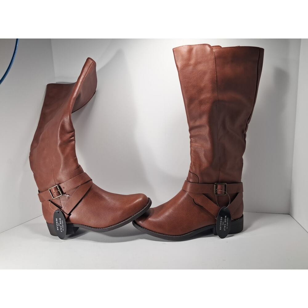 Style & Co Margoop Boots Color Acorn Brown Size 7m